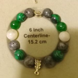 Custom gemstone bracelet